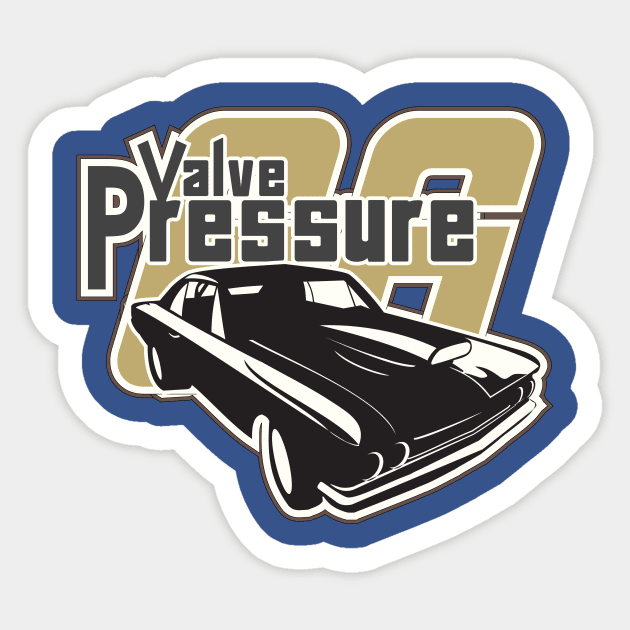 Mustang Car Valve Pressure Motor Racing Sticker by CGD